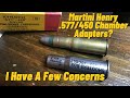 Martini Henry .577/450 Chamber Adapters? I Have A Few Concerns.