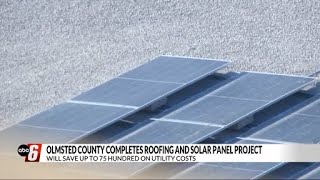 Olmsted County completes roofing and solar panel project