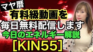 マヤ暦今日のエネルギー解説【KIN55】