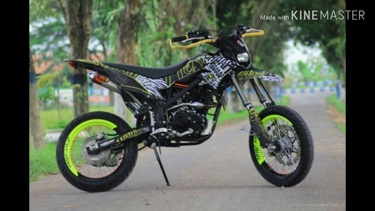Modifikasi Klx Supermoto Youtube