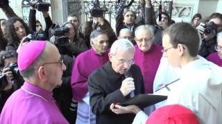 Presa de possessió de Mons. Omella com a nou Arquebisbe de Barcelona