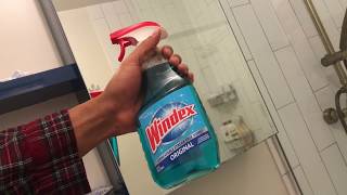 How to Clean a Mirror with Windex