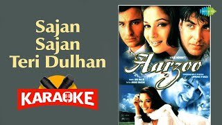 Sajan Sajan Teri Dulhan | Karaoke With Lyrics | Alka Yagnik | Anu Malik | Old Hindi Song Karaoke