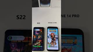Galaxy S22 VS iPhone 14 Pro - Temple Run 2 Speed Test!