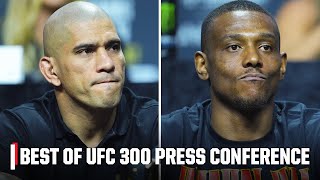 UFC 300 Press Conference Highlights 🍿 | ESPN MMA