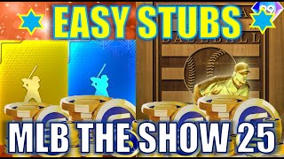 Prepare NOW! EASY STUB METHOD for MLB The Show 25 FIRST DAY!