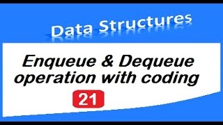 Implementation of queue using array - part1