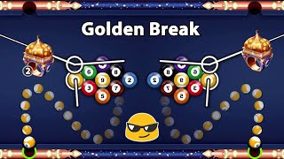 8 Ball Pool - GOLDEN BREAK - 41 WINS in Starry 9 Ball - 2nd Ring + Free Cues - GamingWithK