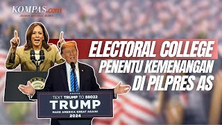 Mengenal Electoral College, Kunci Kemenangan di Pilpres AS