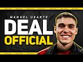 OFFICIAL! Manuel UGARTE SIGNS For MANCHESTER UNITED