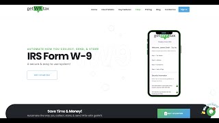 getW9 Demo - Online System to automate & streamline the collection & storage of IRS Form W-9s.