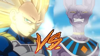 Vegeta Enraged! What if Vegeta SSJ3 vs Beerus happened