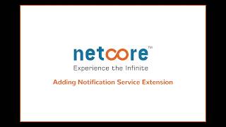 Smartech SDK - Adding Notification Service Extension