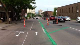 Preview Of The Harney Street Cycletrack