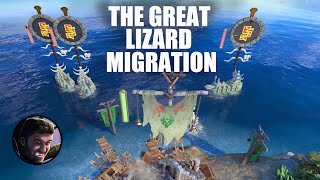 The Great Lizard Migration