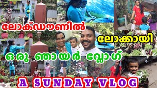 /ലോക്ഡൗണില്‍ ആകെ ലോക്കായി അപ്പോള്‍ പിന്നെ ഒരു ഞായര്‍ ദിനത്തിലെ വിശേഷങ്ങള്‍ ഒരു വ്ലോഗാക്കി/