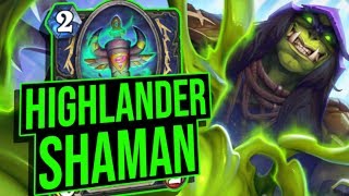 Highlander Quest Shaman: The Conclusion | Saviors of Uldum | Hearthstone