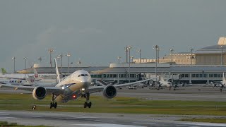 【4K】Naha Airport【飛行機動画】那覇空港