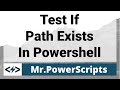 Win Championships in Powershell with Test-Path !