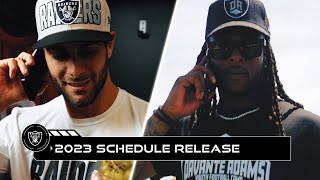 We Got the Dates! | Las Vegas Raiders’ 2023 Schedule Reveal | NFL