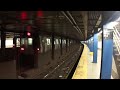 wtc chambers st bound r160 e train flying through woodhaven boulevard ind queens blvd line