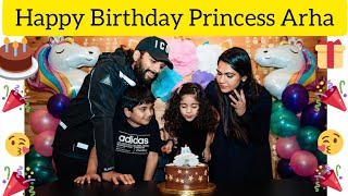 Allu Arjun Daughter Allu Arha Birthday Special Video | Princess Arha 😘 | Arha's Anjali Anjali Song