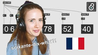 Using Max MSP to learn French : Phone Numbers speed and pronunciation (+ I call a random number!)