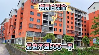 4万多一套的房，三室一厅100多平，比鹤岗还便宜，不到500一平！