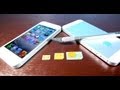 How To Cut Micro Sim & Make Nano Sim for iPhone 5 Free & Easy! Mini & MicroSim Convert to NanoSim