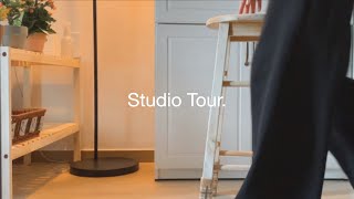 HOME CAFE VLOG 🏠 Barista Joy Studio Tour | Self-Interior Coffee Bar