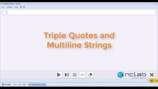 Triple Quotes and Multiline Strings in Python
