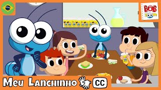 [LIBRAS] Meu Lanchinho | Bob Zoom | Vídeo Infantil Musical Oficial