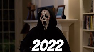 Evolution of Ghostface from Scream 1996-2022