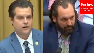 FBI Whistleblower Gets Emotional When Discussing What Has Happened To Himself & Family To Matt Gaetz