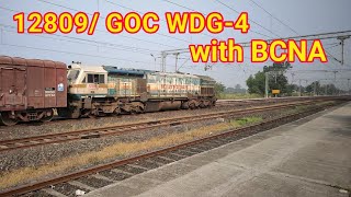 Loaded Freight Skipping SMNE with GOC WDG-4 !!!!!!!!