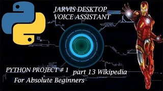 python project 1| build tony stark's Jarvis with python| python tutorial for absolute beginners