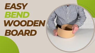 Easy Bend Wooden Board for Custom Projects