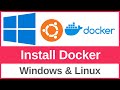 How to Install Docker on Windows & Linux | Step-by-Step Guide for Beginners