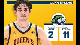 OUA Basketball Luka Syllas 2023-24 Highlights Queens University