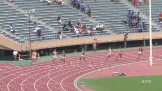 男子 200m 予選４組目 全日本インカレ2013