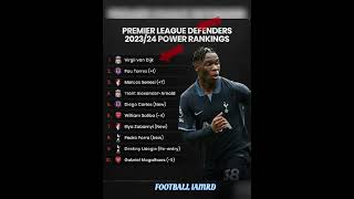 Rankings Defenders 23/24#bellingham#premierleague#messi#ronaldo#barcelona#fifa#uefa#ucl#haaland