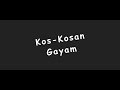 KOS KOSAN GAYAM - SANGADI GALAU HARI VALENTINE | GERONIMO FM, FREK 106.1 FM