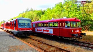 Mit dem Uerdinger Schienenbus der AKN über die Wendlandbahn - mit VT 628