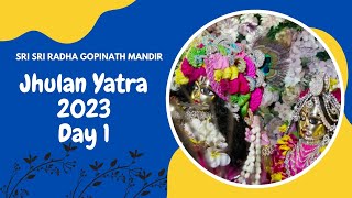 Jhulan Yatra 2023 Day 1 | ISKCON Chowpatty