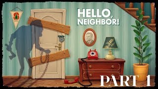 OMG IT'S FINALLY OUT OUR NEIGHBOUR CREAPY SECRETS| FULL GAME RELEASE  HELLO NEIGHBOUR PART 1