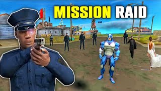 Rope Hero Mafia City Raid Mission