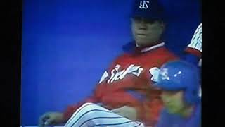 1993ヤクルトスワローズ荒木大輔VS広島東洋カープ近藤芳久　紀藤真琴　神宮球場　池山隆寛　古田敦也　小早川毅彦