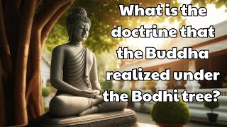 What is the teaching that Buddha realized under the Bodhi tree?