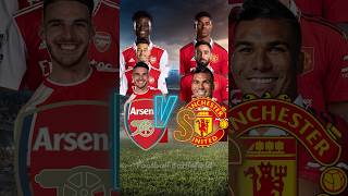 Arsenal vs Manchester United 🔥 ( Saka, Odegaard, Rice, Rashford, Casemiro, Onana ) #shorts