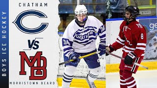 Boys Ice Hockey: Chatham vs Morristown Beard